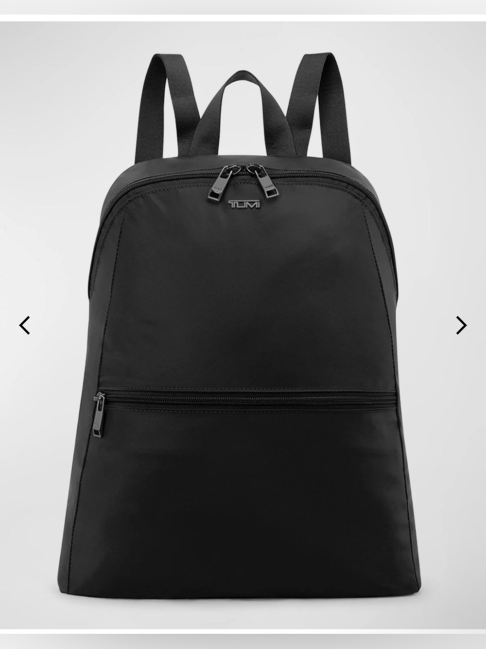 Tumi Black Just In Case Backpack